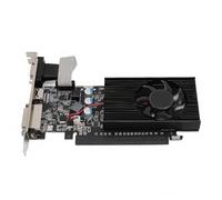 VBESTLIFE Tarjeta Gráfica GT705 1GB, GPU DDR3 de 64 bits, PCIe 2.0 16x Soporte de Tarjeta de Video de Juegos DirectX 12, Tarjeta de Gráficos por Computadora de Escritorio con Ventilador