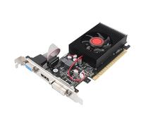 VBESTLIFE Tarjeta Gráfica GT730 4GB, GPU DDR3 128 bit, Tarjeta de Video PCIe 2.0 16x de Juego, Tarjeta Gráfica de bajo Perfil de Computadora de Escritorio con HDMI, DVI, Puertos VGA