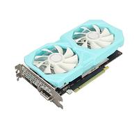 VBESTLIFE Tarjeta Gráfica GTX1660S, Tarjeta de Video para Juegos de Escritorio 6G GDDR6 192Bit, PCI Express 3.0, Ventilador de Refrigeración Dual, HDMI, DP, DVI