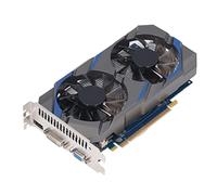 VBESTLIFE Tarjeta Gráfica GTX750TI de 2 GB, GDDR5, 128 bits, PCI Express 3.0 X16, 1072/5400 MHz, Tarjeta de Vídeo para Juegos 4K HDR con Interfaz DVI, VGA, HDMI