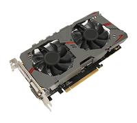 VBESTLIFE Tarjeta Gráfica GTX960 de 2 GB, GDDR5, 128 bits, PCI Express 3.0 X16, 1203/7010 MHz, 4096 X 2160, Tarjeta de Vídeo para Juegos con HDMI, 2 Puertos DVI D y 1 DP