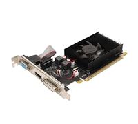 VBESTLIFE Tarjeta Gráfica HD6450 de 2 GB, DDR3, 64 bits, PCI Express 2.1 X16, 750/3600 MHz, Tarjeta de Vídeo para Juegos de PC de Sobremesa con Interfaz HDMI, DVI y VGA