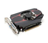 VBESTLIFE Tarjeta Gráfica HD7670 de 1 GB, DDR5, 128 bits, PCI Express 2.0, 650/1000 MHz, Tarjeta de Vídeo para Juegos con Puertos HDMI, DVI y VGA
