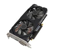 VBESTLIFE Tarjeta Gráfica RTX2060 6GB, GPU GDDR6 192 bit, Tarjeta de Video PCIe 3.0 16x Gaming, Tarjeta de Juego Dual Fans Enfriando con Puertos HDMI/DVI-D/DP
