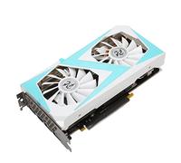 VBESTLIFE Tarjeta Gráfica RTX2070, 8GB 256bit GDDR6 1410MHz 8750MHz Tarjeta Gráfica para Juegos de PC de Escritorio, PCI Express 3.0, Ventilador de Refrigeración Dual