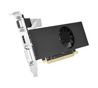 VBESTLIFE Tarjeta Gráfica RX550 de 8 GB, GPU de Tarjeta Gráfica de Vídeo DDR5 de 128 bits para PC para Juegos, Diseño de Perfil bajo, con Puertos HDMI, DVI, DP