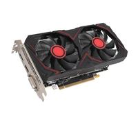VBESTLIFE Tarjeta Gráfica RX580 8GB, GDDR5 GPU de 256 bits, PCIe 2.0 16x Soporte de Tarjeta de Video de Juegos DirectX 11, Tarjeta Gráfica de Computadora de Escritorio con 2 Ventilador de