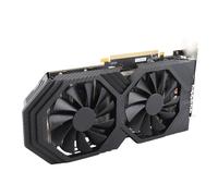 VBESTLIFE Tarjeta Gráfica RX590 8GB, GDDR5 256 bits GPU, 2 Ventilador de Enfriamiento PCIe 3.0 X16 Tarjeta de Video de Juegos, Tarjeta de Gráficos de Computadora de Escritorio con 3 DP, 1