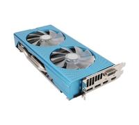 VBESTLIFE Tarjeta Gráfica RX590 de 8 GB, GPU GDDR5 de 256 bits, Tarjeta de Video para Juegos PCIE 3.0 X16 de 1460/8000 MHz, Tarjeta Gráfica para Computadora de Escritorio Compatible con