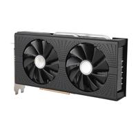 VBESTLIFE Tarjeta Gráfica RX590 de 8 GB, GPU GDDR5 de 256 bits, Tarjeta de Video para Juegos PCIE 3.0 X16 de 1460/8000 MHz, Tarjeta Gráfica para Computadora de Escritorio Compatible con