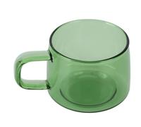 VBESTLIFE Taza de café de Vidrio de Borosilicato de 250 Ml, Taza de té Transparente con Asa para Bebidas Calientes, de Vidrio Transparente para Uso Diario, Vaso de Agua Resistente Al Calor para café