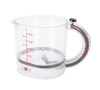 VBESTLIFE Taza Medidora Ajustable Todo en 1, Medidas Métricas e Imperiales hasta 1 Taza, Escala Transparente para Líquidos y Polvos Secos