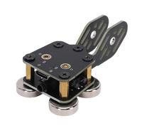 VBESTLIFE Tecla CW, Tecla Morse de Doble Paleta con Conector de Audio de 3,5 Mm para Radio de Computadora, Base Magnética para Estabilidad, Compatible con Software de Telegrafía