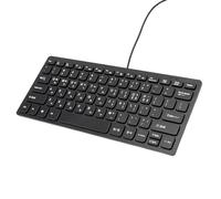 VBESTLIFE Teclado Coreano con Cable, 78 Teclas, Teclado en Idioma Coreano a Prueba de Derrames, USB Plug and Play, Ligero Delgado para PC y Portátil