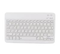 Vbestlife Teclado de Tableta, Mini Teclado de computadora Inteligente ultradelgado inalámbrico Bluetooth 3.0 de 10 Pulgadas para Android/para OS X/para Windows(Arábica)