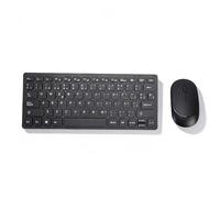 VBESTLIFE Teclado Inalámbrico Español, Combo de Teclado y Ratón de 78 Teclas para PC Portátil, con Plug Play de 2.4GHz, Inclinación Ergonómica y Diseño Anti Salpicaduras