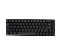 VBESTLIFE Teclado Mecánico Inalámbrico, 60% Modo Triple BT5.0 2.4G Tipo C Teclado Mecánico para Juegos 61 Teclas Teclado con Interruptores Azules con Retroiluminación, para Teléfonos (Black)