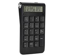 VBESTLIFE Teclado numérico, 20 Teclas Mini Teclado numérico inalámbrico 2.4G Teclado Digital de Contabilidad para PC/computadora portátil(Negro)