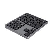 VBESTLIFE Teclado Numérico Inalámbrico de 35 Teclas con Batería de 60 Días (Black)