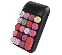 VBESTLIFE Teclado Numérico, Teclado Numérico Mecánico Plug and Play Conexión Inalámbrica 2.4G: Diseño Simple para Escritorio para Computadora Portátil para Computadora (#1)