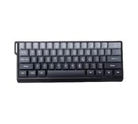 VBESTLIFE Teclado para Juegos 60%, Retroiluminación RGB, Compacto Anti-Fantasma, sin Conflicto, Teclado con Cable para Juegos de 61 Teclas con Cordón para PC y Portátil