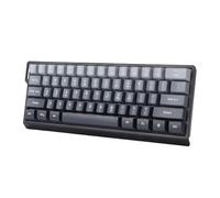 VBESTLIFE Teclado para Juegos 60%, Teclado para Juegos con Cable RGB de 61 Teclas, Compacto con Cable USB con Cordón para PC Portátil de Escritorio