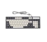 VBESTLIFE Teclado para Juegos 96, Teclado Mecánico con Cable de Tamaño Completo, Intercambiable en Caliente con Retroiluminación RGB, Teclado de Oficina con Cable USB para PC,