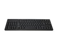 VBESTLIFE Teclado para Zurdos, Teclado Izquierdo con Cable USB de 109 Teclas, Concentrador de 2 Concentradores Integrado, Micro USB, Teclado Industrial Empresarial con Botón de Tijera para