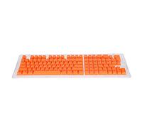 VBESTLIFE Teclas, Juego de 117 Teclas Teclas Personalizadas Perfil OEM Color Sólido OPQ Teclas Opacas Reemplazo Compatible 61/64/68/71/78/82/84/87 Teclas Teclado Mecánico(Naranja Rojo Negro)