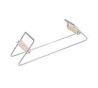 VBESTLIFE Telar de Cuentas de Acero Inoxidable, Telar de Cuentas Manual de Bricolaje Extra Ancho con Tensión Ajustable para Hacer Pulseras y Collares, Gran Espacio de Trabajo (dispositivo para tejer