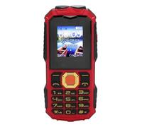 VBESTLIFE Teléfono Celular para Personas Mayores 4G, Botones Grandes, Pantalla Grande, Teléfono Móvil Desbloqueado de Alto Volumen para Personas Mayores, con Batería de 5000 MAh, Función SOS (Rojo)