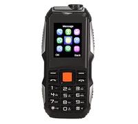 VBESTLIFE Teléfono Celular para Personas Mayores Desbloqueado, Teléfono para Personas Mayores con Doble SIM y Botones Grandes, Móvil con Batería de 2800 MAh, Linterna, MP3, (Black)