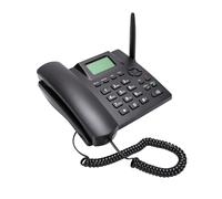 VBESTLIFE Teléfono de Escritorio Inalámbrico 2G gsm, Dual SIM