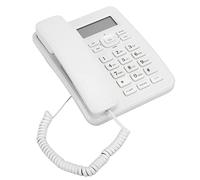 VBESTLIFE Teléfono del hogar, KX-T6001CID, teléfono del hogar, Hotel, doméstico, doméstico, Comercial, línea Fija, Blanco, DTMF/FSK