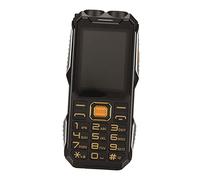 VBESTLIFE Teléfono Móvil Resistente para Personas Mayores, Desbloqueado, 2G, Botones Grandes, SIM Dual, Teléfono Móvil para Personas Mayores con Batería de 16800 MAh, Linterna, MP3, (Black)