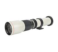 VBESTLIFE Teleobjetivo, Plástico + aleación + Vidrio óptico 500 mm F8 F32 Lente Focal Fija Fija para teleobjetivo Manual, para cámara con Montura EF de