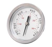 VBESTLIFE Termómetro con Puntero de Acero Inoxidable, Termómetro con Esfera Bimetálica con Compensación Automática de Temperatura, para Barbacoa y Horno