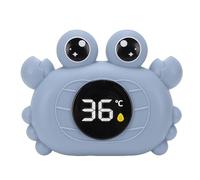 VBESTLIFE Termómetro de Baño, Termómetro de Agua Digital con Alertas de Temperatura para Juguete de Baño, Piscina Cubierta, a Prueba de Agua IP67, Encendido Automático (BLUE)