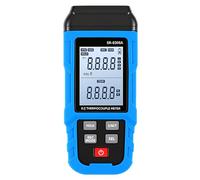 VBESTLIFE Termómetro Termopar Digital, Medidor de Alta Temperatura Tipo 4 K de Doble Canal con Almacenamiento de Datos 5999 Recargable por USB para Uso Industrial (SK-8306A Monocanal)