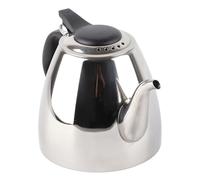 VBESTLIFE Tetera de Base Gruesa de Acero Inoxidable 304, Gran Capacidad de Ebullición para Fiestas (1.2L)