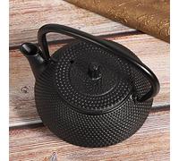 VBESTLIFE Tetera de Hierro Fundido para Uso Doméstico, Tetera con Colador para Amantes del té, Capacidad de 0,3 L para el Hogar, Casa de té