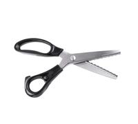 VBESTLIFE Tijeras Dentadas Decorativas de Tela de 5 Mm con Borde Redondo/triangular de 23 Cm, para Sastrería y Manualidades (7mm)