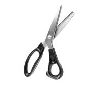 VBESTLIFE Tijeras Dentadas, Tijeras para Tela de Acero Inoxidable con Borde Decorativo Triangular de 3/5/7 Mm, Mangos Ergonómicos, Junta de Rodamiento de Bolas para un Corte Suave, Herramientas de