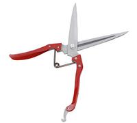 VBESTLIFE Tijeras para Ovejas, Tijeras de Lana con Recorte Manual, para el Cuidado de Mascotas de Acero Inoxidable, Antideslizante con Resorte Manual, Hoja Desmontable para Ovejas, Caballos y Conejos