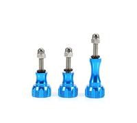 VBESTLIFE Tornillo de Tuerca, 3 x Juego de perillas de Pulgar de Aluminio Inoxidable para HD 4 3 3+ 2, Portátil Larga Vida