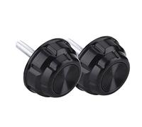 VBESTLIFE Tornillos para de Carrete de Pesca, 10 Unidades de Tapas de Tornillos con Juntas para Reemplazo de Carrete Giratorio, Tapa Protectora contra el Polvo, Kit de Cubierta a Prueba de óxido
