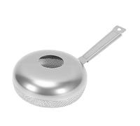 VBESTLIFE Tostador de café Manual, Práctico Tostador de Granos de café Portátil de Acero Inoxidable con Filtro de Malla Fina, para Casero y Nueces Tostadas