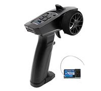 VBESTLIFE Transmisor de Barco RC de Radio de 3 Canales de 2,4 GHz, Indicador LED 91803GVT de Parte de Actualización RC para Barco RC