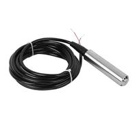 VBESTLIFE Transmisor de Sensor de Nivel con Cable de 5 M, Rango de Medición de 0-1 M - 0-5, Material de Acero Inoxidable 304 (Rango de medición 0- metros)