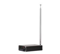 VBESTLIFE Transmisor de Transmisión de Radio FM, con Antenas Telescópicas de 1 M 2 Km 76-108MHz 0.5W 500MW, para Conducir en Películas, Estacionamiento de la Iglesia, Espectáculo de